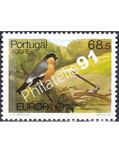 AÇORES, n° 365, EUROPA 1986, collection timbre Europe
