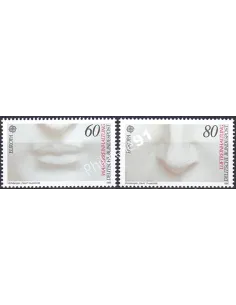 Allemagne, RFA, n° 1110 à 1111, EUROPA 1986, collection timbre Europe