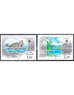 Finlande, n° 949 à 950, EUROPA 1986, collection timbre Europe