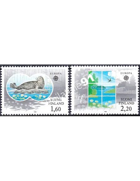 Finlande, n° 949 à 950, EUROPA 1986, collection timbre Europe