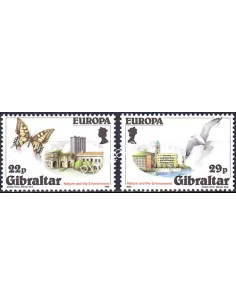 Gibraltar, n° 513 à 514, EUROPA 1986, collection timbre Europe