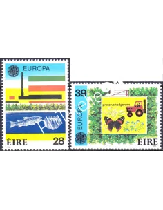 Irlande, n° 592 à 593, EUROPA 1986, collection timbre Europe
