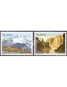 Islande, n° 601 à 602, EUROPA 1986, collection timbre Europe