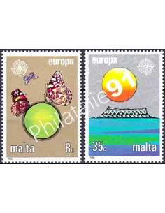 Malte, n° 727 à 728, EUROPA 1986, collection timbre Europe
