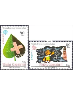 Turquie, n° 2494 à 2495, Europa 1986, collection timbres europe