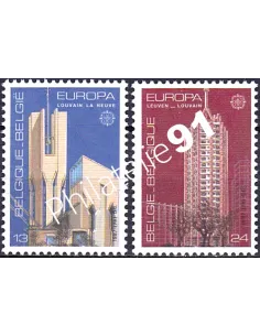 Belgique, n° 2251 à 2252, EUROPA 1987, collection timbre Europe