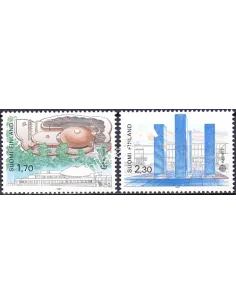 Finlande, n° 985 à 986, EUROPA 1987, collection timbre Europe