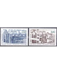 France, n° 2471 à 2472, Europa 1987, collection timbres France