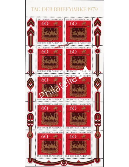 ALLEMAGNE - RFA - Feuille n° 869** timbres d'europe