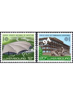 Luxembourg, n° 1124 à 1125, EUROPA 1987, collection timbre Europe