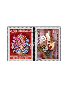 MONACO - n° 1115 à 1116 - Concours international de bouquets