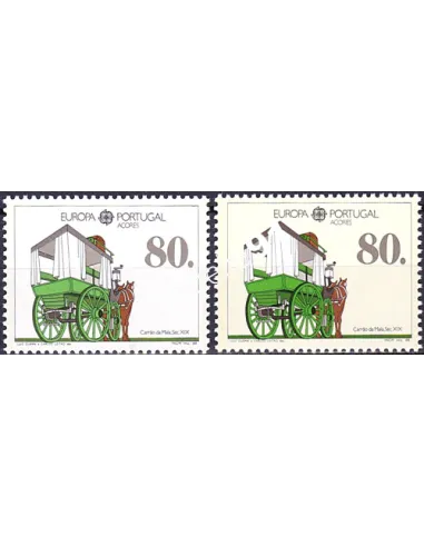 Açores, n° 379 à 380, EUROPA 1988, collection timbre Europe
