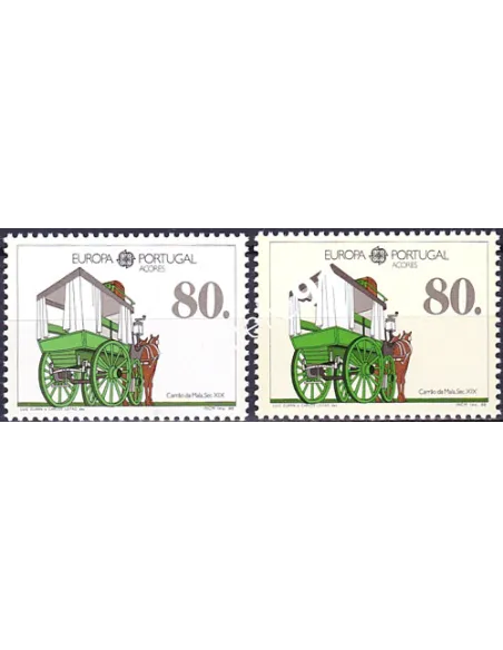 Açores, n° 379 à 380, EUROPA 1988, collection timbre Europe