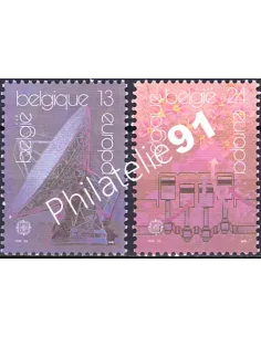 Belgique, n° 2283 à 2284, EUROPA 1988, collection timbre Europe