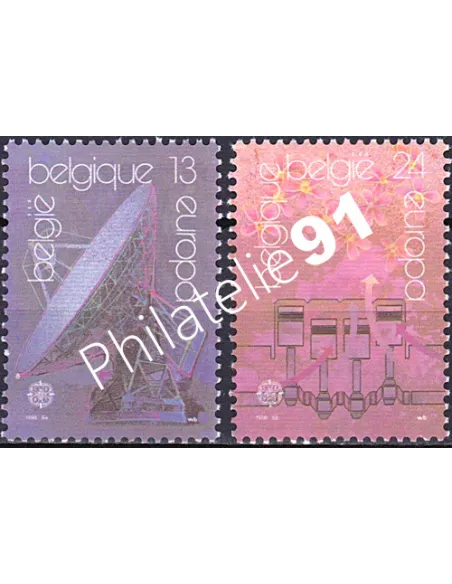 Belgique, n° 2283 à 2284, EUROPA 1988, collection timbre Europe