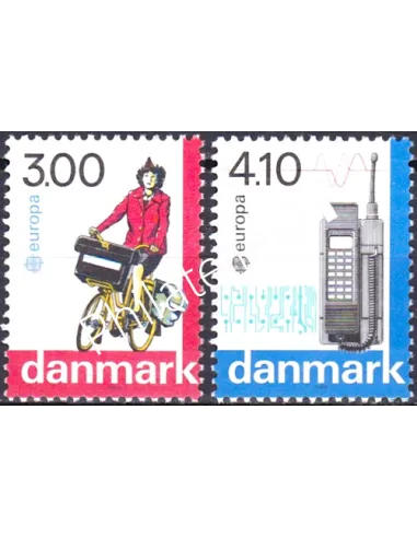 Danemark, n° 924 à 925, EUROPA 1988, collection timbre Europe