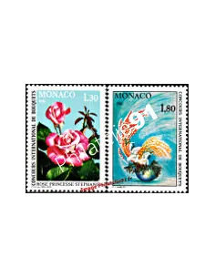 MONACO - n° 1251 à 1252 - Concours international de bouquets