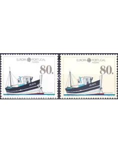 Madère, n° 123 à 124, EUROPA 1988, collection timbre Europe