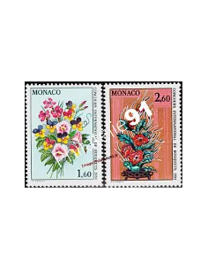 MONACO - n° 1398 et 1399 - Concours international de bouquets