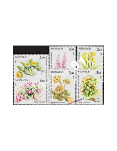 MONACO - n° 1461 à 1466 - Plantes du Parc national du Mercantour