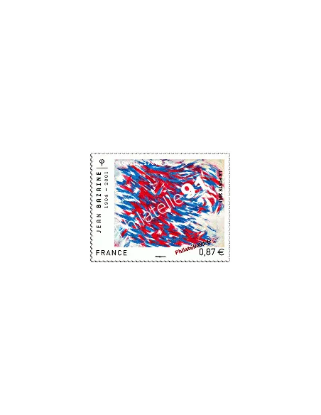 Timbre de France n° 4537 - "Plongée" de Jean Bazaine