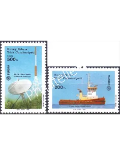 Chypre Turc, n° 208 à 209, EUROPA 1988, collection timbre Europe
