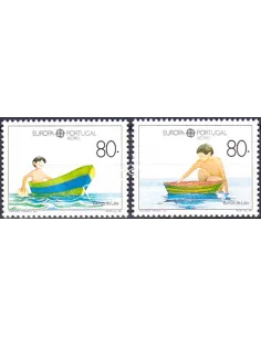Açores, n° 391 à 392, EUROPA 1989, collection timbre Europe