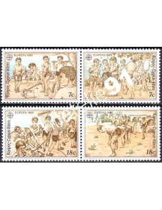 Chypre, n° 712 à 715, EUROPA 1989, collection timbre Europe