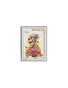 MONACO - n° 1660 - Concours international de bouquets 1988 (22e