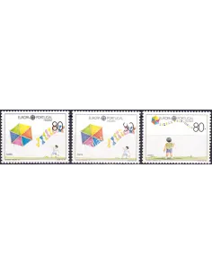 Madère, n° 131 à 133, EUROPA 1989, collection timbre Europe