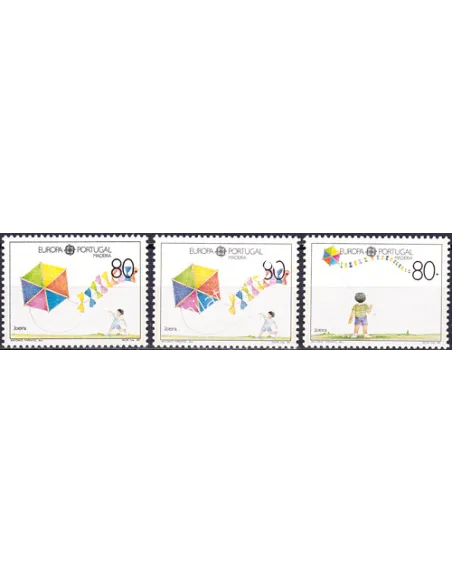 Madère, n° 131 à 133, EUROPA 1989, collection timbre Europe
