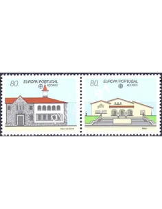 Açores, n° 399 à 400, EUROPA 1990, collection timbre Europe