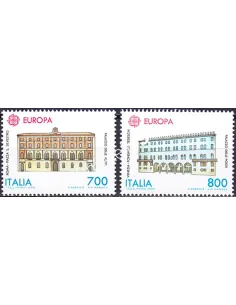 Italie, n° 1882 à 1883, EUROPA 1990, collection timbre Europe