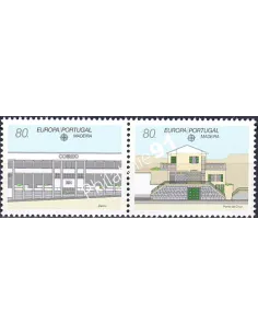 Madère, n° 140 à 141, EUROPA 1990, collection timbre Europe