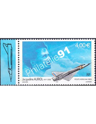 Timbre PA n° 66b, avec Bord de Feuille, collection timbres France