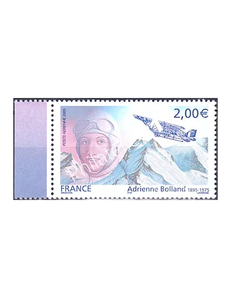 Timbre PA n° 68a, avec Bord de Feuille, collection timbres France