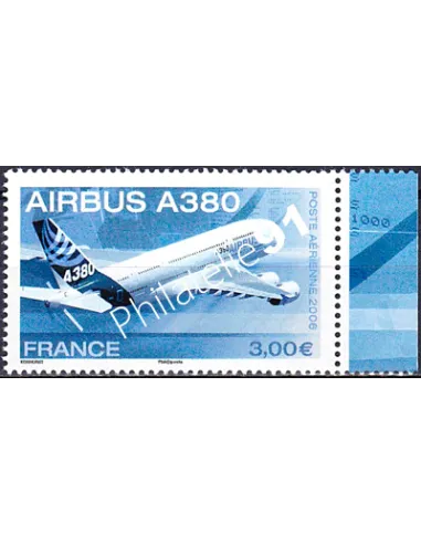 Timbre PA n° 69a, avec Bord de Feuille, collection timbres France