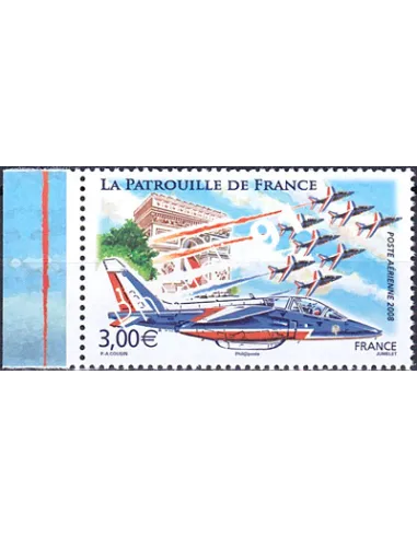 Timbre PA n° 71a, avec Bord de Feuille, collection timbres France