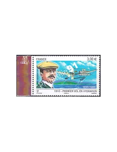 Timbre PA n° 73a, avec Bord de Feuille, collection timbres France