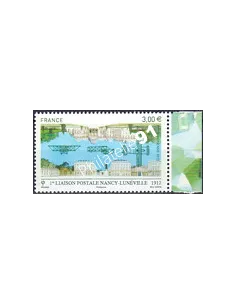 Timbre PA n° 75a, avec Bord de Feuille, collection timbres France