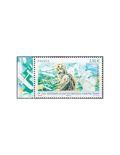 Timbre PA n° 76a, avec Bord de Feuille, collection timbres France