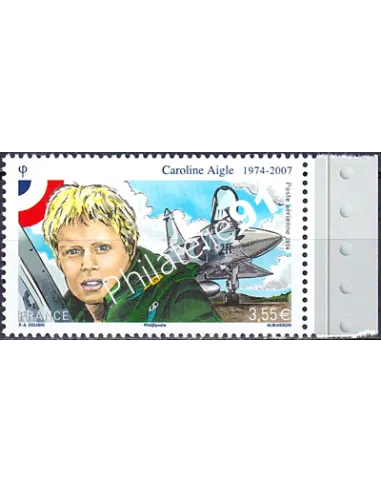 Timbre PA n° 78a, avec Bord de Feuille, collection timbres France