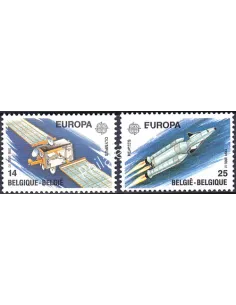 Belgique, n° 2406 à 2407, EUROPA 1991, collection timbre Europe
