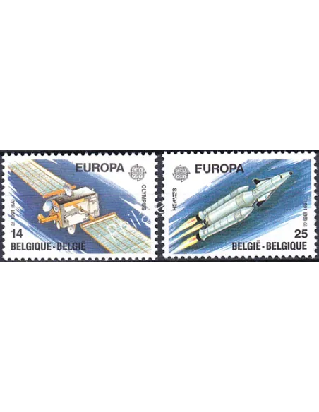 Belgique, n° 2406 à 2407, EUROPA 1991, collection timbre Europe