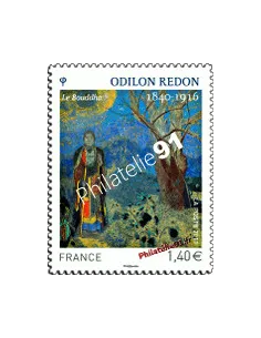 Timbre de France n° 4542 - "Le Bouddha" d'Odilon Redon