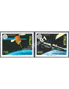 Italie, n° 1912 à 1913, EUROPA 1991, collection timbre Europe