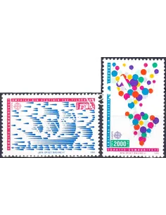 Turquie, n° 2695 à 2696, EUROPA 1992, collection timbre Europe