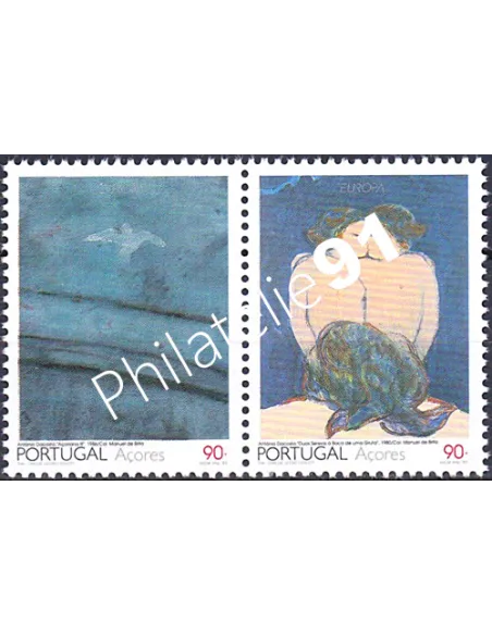 Açores, n° 426 à 427, EUROPA 1993, collection timbre Europe