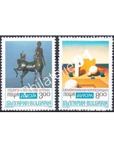 Bulgarie, n° 3505A à 3505B, EUROPA 1993, collection timbre Europe