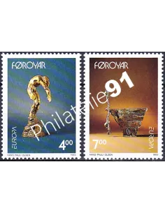 Féroé, n° 240 à 241, EUROPA 1993, collection timbre Europe